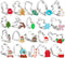 20 Pieces Christmas Cookie Cutters for Xmas/Holiday/Wonderland Party Supplies/Favors - Including Glove, Gingerbread, Angel, Candy Cane, etc...