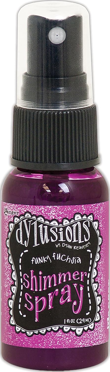 Ranger Funky Fuchsia Dylusions Shimmer Sprays 1oz, Pink...