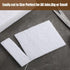 20 Pieces White Scrubbing Pad Non Woven Pads Scouring Pad Non Scratch Multipurpose Scouring Sponge Abrasive Hand Pad Multi Surface Scrubber Pads f...
