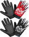 Geyoga 4 Pieces Kids Football Gloves Kids Fishing Gloves Motorcycle Bike Gloves Full Finger Children Gloves for Cycling Camping Fishing Parkour Ou...