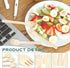 200 Pack 4" Mini Wooden Spork Disposable Spork Biodegradable Birchwood Fork Spoon for Camping, Party, Wedding and Family Gatherings...