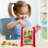 Gamie Tetriminos Blocks Game - 3D Puzzles for Kids and Adults with 50 Game Pieces, Game Board, and Drawstring Bag - Retro-Inspired Brain Teaser Pu...