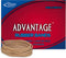"Alliance Rubber 26339 Advantage Rubber Bands Size #33, 1/4 lb Box Contains Approx. 150 Bands (3 1/2"" x 1/8"", Natural Crepe)", beige...