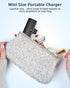 Portable Charger for iPhone, Built-in MFi Certified Connector, Fast Charging (22W) LCD Digital Display Cute Power Bank, Portable Phone Charger Bat...