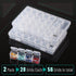 Mr. Pen- Diamond Painting Bead Storage Containers, 28 Grids, 2 Pack, Includes 160pcs Label Stickers, Diamond Art Bead BoxOrganizer...