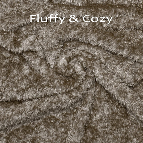 MACEVIA Fluffy Fleece Dog Blankets, Warm Soft Fuzzy Pets Blankets for Puppy, Small, Medium, Large Dogs and Cats, Plush Pet Throws for Bed, Couch, ...