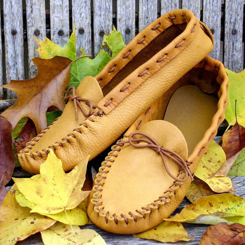 Realeather Crafts C4604-02 Leather Moccasin Kit, Gold...