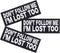 U-Sky Sew or Iron on Clothes Patches, Pack of 3pcs Funny Letter Patches Don't Follow Me I'm Lost Too Motorcycle Biker Jacket Patch for Jeans, Back...