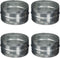 Lambro #246 6" Aluminum Duct Connector, 4 Pack...