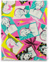 The Golden Girls Retro Fashion Pattern Sticky Note and Tab Box Set | Notepad Stationery Paper, School and Office Supplies...