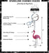 Aqua 79 Pink Flamingo Keychain - 3D Sparkling Crystal Rhinestone Flamingo Charm with Silver Clasp Key Ring, Cute Keychain Accessories for Handbags...