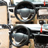 Steering Wheel Cover Black - Massage Grip Silicone Steering Wheel Covers Anti-Slip Universal Car Steering Wheel Cover for Men Women Driving Fatigu...
