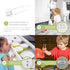 Sliding Cabinet Locks (4-Pack) 8 inch, Multi-Purpose Child Safety Lock by Skyla Homes - No Tools or Drilling Required, Best for Baby Proofing, Str...