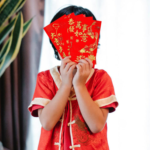 36pcs Chinese Red Envelopes, 2024 Year of Dragon Red Packets Hong Bao Lucky Money Envelopes for Chinese Lunar New Year Spring Festival Wedding Bir...