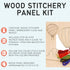 LEISURE ARTS Wood Stitched String Art Kit with Hot Air Balloon - Adult or Kids Craft - Craft Kits for Teens - String Art kit for Adults - 3D Strin...