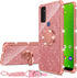 nancheng for Cricket Dream 5G Phone Case, Case for AT&T Radiant Max 5G 6.8"/Cricket Innovate 5G/AT&T Fusion 5G Women Glitter Cute Soft TPU Cover w...