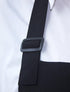 Black Professional Resist Water Adjustable Extra Long Bib Apron 3 Pockets Home Kitchen Garden Restaurant Cafe Bar Pub Bakery for Cooking Chef Bake...