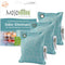 Moso Natural Refrigerator Deodorizer (3 Pack) Long-Lasting Bamboo Charcoal Fridge Odor Absorber and Freezer Odor Eliminator. Air Purifying Bag to ...