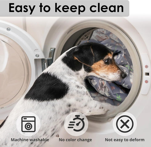 Dog Cooling Mat, Pet Washable Non-Toxic Summer Dogs Cats Cooling Pads Sleeping Kennel Mats Cool Ice Blanket for Indoor & Outdoor Dog Beach Essenti...