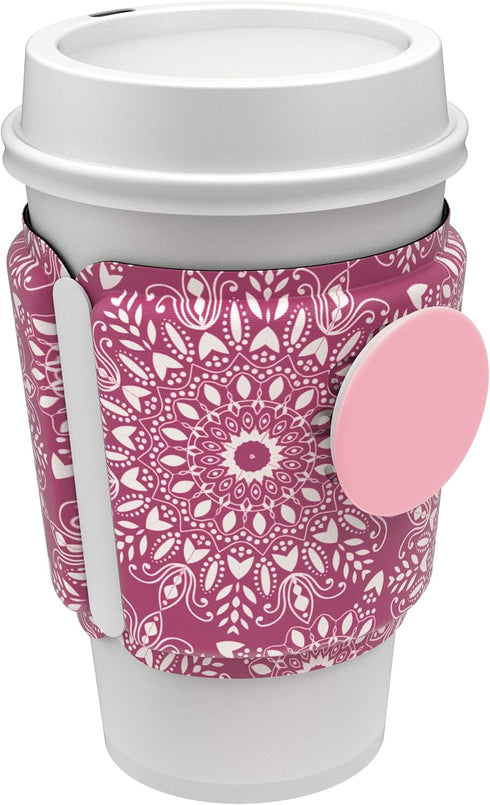 PopSockets PopThirst Cup Sleeve, Drink Holder, Koozie - BoysenBerry Mandala......