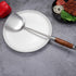 AOOSY Wok Spatula, 15.7 Inches 18/10 Stainless Steel Wok Utensil Metal Wok Spatula with Wooden Handle for Kitchen Use Cooking Utensil...