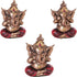 Pacific Giftware Colorful See Hear Speak NO Evil Ganesha Eastern Enlightenment Lord Sculpture...
