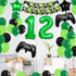 12th Video Game Birthday Party Set Include Happy Birthday Banner Video Game Balloons Controller Balloons Green Black Stars Aluminum Foil Balloons ...