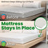 ECOHomes Non Slip Mattress Gripper Pad Stop Mattress, Keep Topper from Sliding - Anti Slip Grip Pads Holder Stop Couch Cushion, Sofa Cushions, Pat...