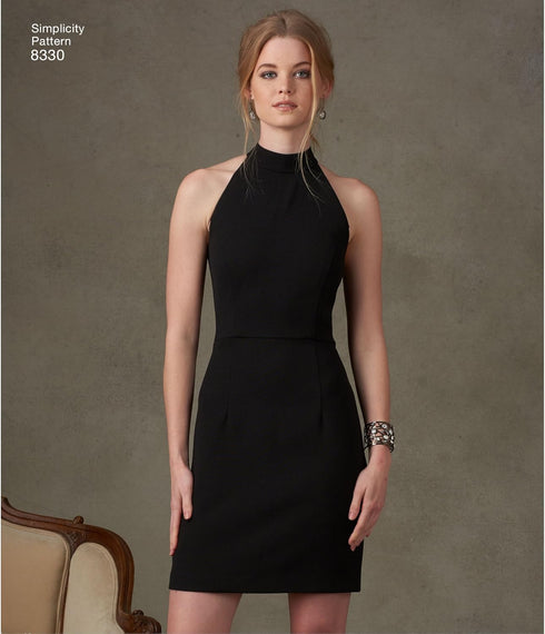 Simplicity Women's Open Back, Mermaid Style, and Little Black Dress Sewing Patterns, Sizes 4-12...