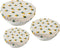 Reusable Bowl Covers for Bread Proofing Baking Embroidered Daisy Linen Cotton Cloth Fabric Washable with Elastic Cover for Food Fruit Salad Eco-fr...