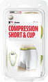 Franklin Sports Compression Sliding Shorts - Adult + Youth Baseball Compression Underwear with Cup Pocket - Padded Short...