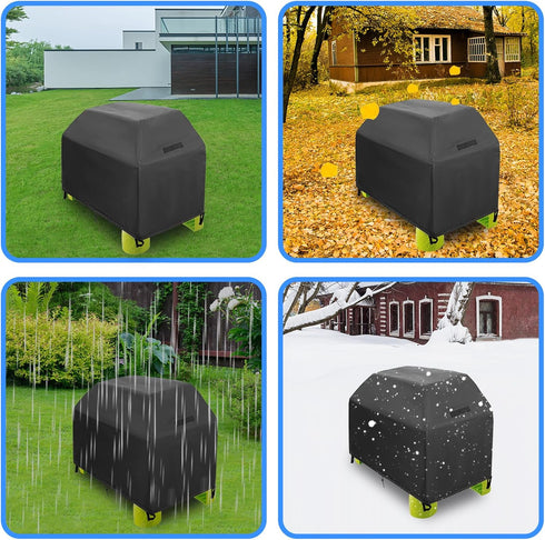 Kids Water Table Cover Fit Step2 Rain Showers Splash Pond Water Table,Kids Sand Table Cover,Waterproof Anti-UV Water Play Table Cover Outdoor Toys...