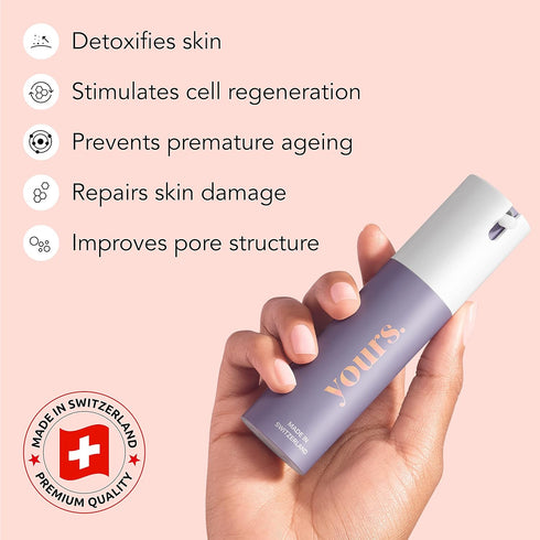 Love From Yours. Nourishing Night Moisturizer | Long-lasting hydration that soothes skin, purifies, repairs and regenerates overnight and prevents...