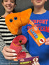 GIANTmicrobes Stuffed Liver Plush, Liver Stuffed Animal, Anatomical Liver, Hepatologist Gift, Liver Transplant Gifts, Hepatitis Gift, Hepatology G...