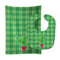 Caroline's Treasures BB6848STBU Cactus Plaid Baby Bib & Burp Cloth Easy-Clean Baby Bib Baby Feeding Accessory Baby Mealtime Essential...