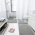 Arotive Luxury Chenille Toilet Rugs U-Shaped, Extra Soft Thick Absorbent Toilet Mat, Non-Slip Shaggy Plush Contour Bathroom Rugs, Machine Wash Dry...