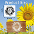 80 Pcs 4 x 4 Inch Stencils for Painting on Wood, Reusable Flower Stencils Butterfly Stencils Bird Plastic Stencils Bee Wall Stencil DIY Craft Temp...