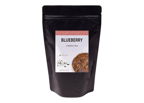 Blueberry Rooibos, Loose Leaf Tea - Elderberry, Hibiscus, Apple - Caffeine Free, Immune Boost Cold Care, Hot & Iced | bulk 8oz, 80-100 cups | The ...