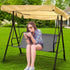 Porch Patio Swing Seat Cover Replacement,600D Thickened Oxford Waterproof Swing Replacement,Cushion Protection,Outdoors Covers Seater for Bench,Se...