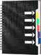 CAGIE 5 Subject Notebook for Work 240 Pages Spiral Notebooks College Ruled with Dividers Tabs A5 Small Note Book for School Office Supplies Note T...