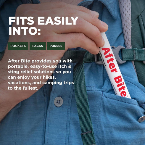 After Bite Advanced Formula - Itch Relief with Sodium Bicarbonate - Ideal for Mosquito & Fire Ant Bites, Bees & More - Portable Pen Applicator - 0...