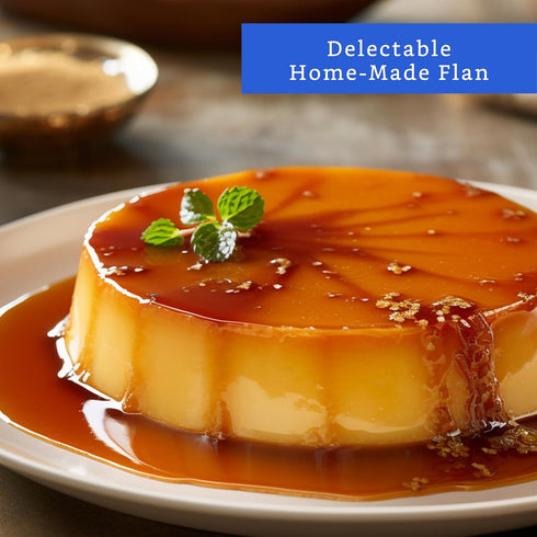 Flan Mold with Lid - Authentic Mexican Flan Pan - Flan Molds for Baking with Water Bath - Molde para Flan - Flaneras Moldes con Tapa Baño Maria...