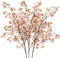 Uieke Silk Cherry Blossom Branches, 40.5in Artificial Cherry Blossom Flowers Long Stems Fake Flowers Vase Arrangements for Wedding Home Japanese D...