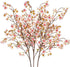 Uieke Silk Cherry Blossom Branches, 40.5in Artificial Cherry Blossom Flowers Long Stems Fake Flowers Vase Arrangements for Wedding Home Japanese D...