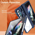Compatible with Samsung Z Fold 4 Case with Camera Lens Protector Slide Black,Phone Samsung Galaxy Z Fold 4 Case Silicone Transparent Shockproof Lu...