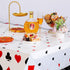 Breling 3 Pcs Casino Poker Themed Party Decorations Disposable Poker Tablecloth Las Vegas Theme Table Cover Casino Table Runner for Las Vegas Play...