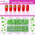 AD Beads 4500 Pieces Hotfix Rhinestones Flat Back 6 Sizes (2-6 mm) Crystal Round Glass Gems with Tweezers and Picking Rhinestones Pen or Crafts Na...