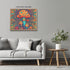 Posterizer 1 pcs- psychedelic funky hippie colorful rainbow mushrooms 5-Fantasy & Fiction Art-Retro Art- Living Room Bedroom Decor- unframed wall ...