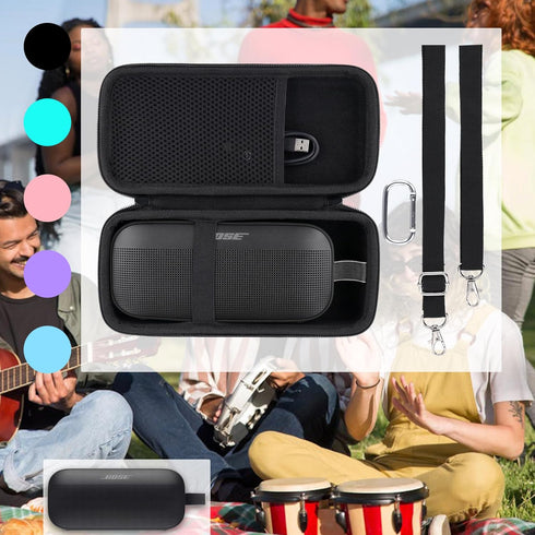khanka Hard Travel Case Replacement for Bose SoundLink Flex Bluetooth Portable Speaker,Case Only. (Pink)...