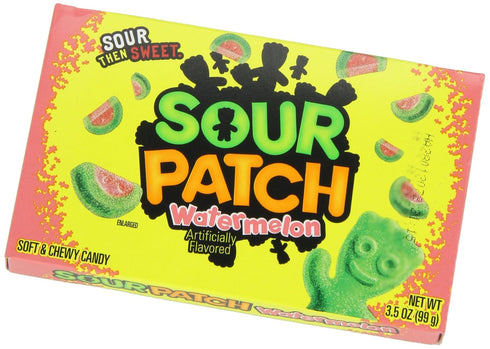 Sour Patch Kids Candy Watermelon, 3.5-Ounce Box(Pack of 12)(Packaging May Vary)...